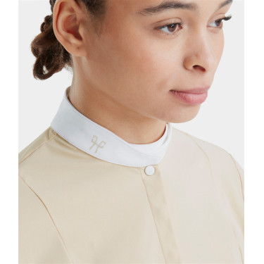 Chemise Horse Pilot manches courtes femme Aerolight Sable Beige