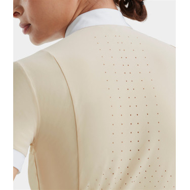 Chemise Horse Pilot manches courtes femme Aerolight Sable Beige