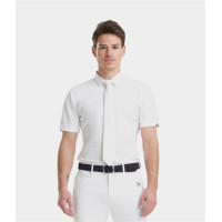 Chemise de concours Horse Pilot manches courtes homme Aerolight Blanc Chemise de concours Horse Pilot manches courtes homme Aerolight Blanc