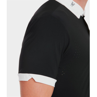 Chemise de concours Horse Pilot manches courtes Aerolight homme Noir Chemise de concours Horse Pilot manches courtes Aerolight homme Noir