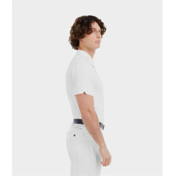 Chemise de concours Horse Pilot manches courtes Aerolight homme Blanc
