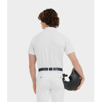 Chemise de concours Horse Pilot manches courtes Aerolight homme Blanc