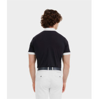 Chemise de concours Horse Pilot manches courtes Aerolight homme Dark night Noir