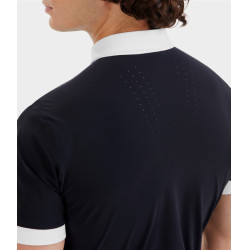 Chemise de concours Horse Pilot manches courtes Aerolight homme Dark night Noir