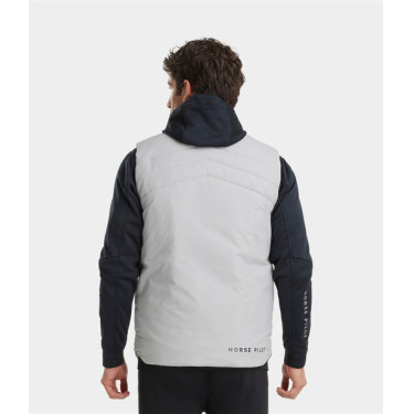 Doudoune d'équitation Horse Pilot sans manches chauffante E-Kelvin homme Gris clair Doudoune d'équitation Horse Pilot sans manches chauffante E-Kelvin homme Gris clair