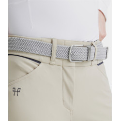 Ceinture exchange Horse Pilot Gris / blanc