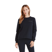 Sweat-shirt d'équitation Horse Pilot en laine de Mérinos femme Dark night Noir Sweat-shirt d'équitation Horse Pilot en laine de Mérinos femme Dark night Noir