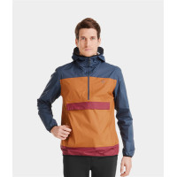 Veste courte de pluie Horse Pilot d'équitation Raintech homme Marron doré