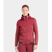Sweatshirt zippé équitation Horse Pilot femme Tempest Noir Sweatshirt zippé équitation Horse Pilot femme Tempest Noir