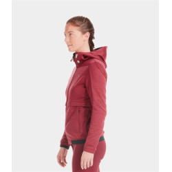 Sweatshirt zippé équitation Horse Pilot femme Tempest Rouge foncé Sweatshirt zippé équitation Horse Pilot femme Tempest Rouge foncé