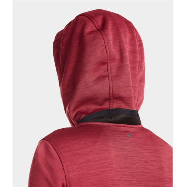 Sweatshirt zippé équitation Horse Pilot femme Tempest Rouge foncé Sweatshirt zippé équitation Horse Pilot femme Tempest Rouge foncé