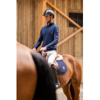 Tee-shirt thermique d'équitation Horse Pilot homme Marine Bleu marine