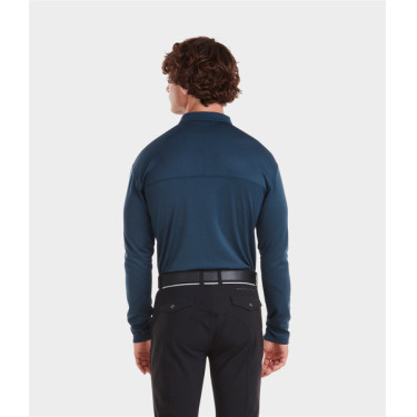 Tee-shirt thermique d'équitation Horse Pilot homme Marine Bleu marine