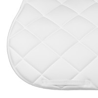 Tapis de saut logo en strass Equestro Blanc Tapis de saut logo en strass Equestro Blanc