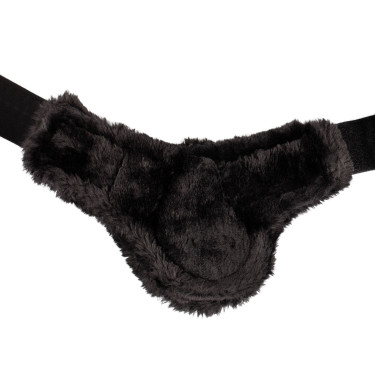 Protège-boulets Spider Man avec mouton synthétique Equestro Noir