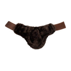 Protège-boulets Spider Man avec mouton synthétique Equestro Marron