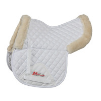Tapis de selle Numnah SupaFleece Performance Shires Naturel Marron
