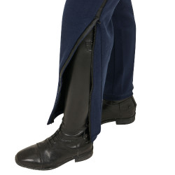 Pantalon tear-away femme avec fermeture éclair sur toute la longueur Equestro Marine blazer Bleu marine