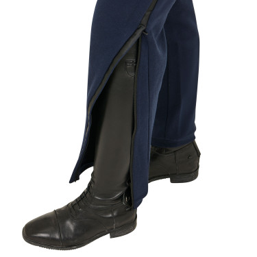 Pantalon tear-away femme avec fermeture éclair sur toute la longueur Equestro Marine blazer Bleu marine