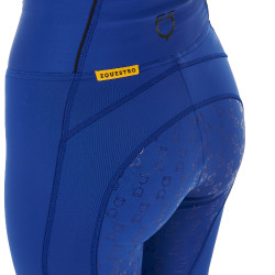 Legging femme avec doublure en polaire Equestro Bleu sodalite Legging femme avec doublure en polaire Equestro Bleu sodalite