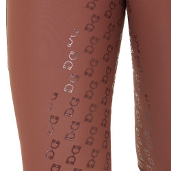 Legging femme avec doublure en polaire Equestro Walnut / blanc antique Marron Legging femme avec doublure en polaire Equestro Walnut / blanc antique Marron