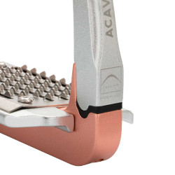 Étriers de sécurité Acavallo Rel-X 180 branche amovible Rose antique