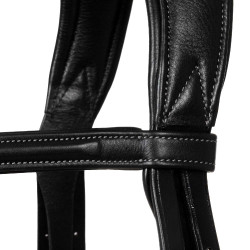 Bridon en cuir de veau Guernica Acavallo Noir