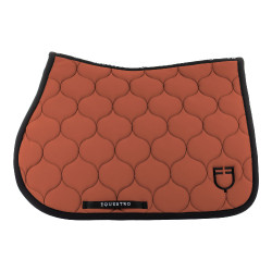 Tapis de saut en tissu technique matelassé Equestro Séquoia