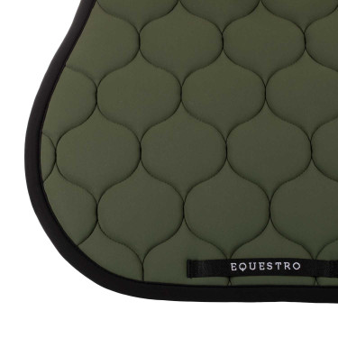 Tapis de saut en tissu technique matelassé Equestro