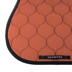 Tapis de saut en tissu technique matelassé Equestro Séquoia