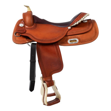 Selle Pool’s Reiner en rawhide 2020 Cognac Marron