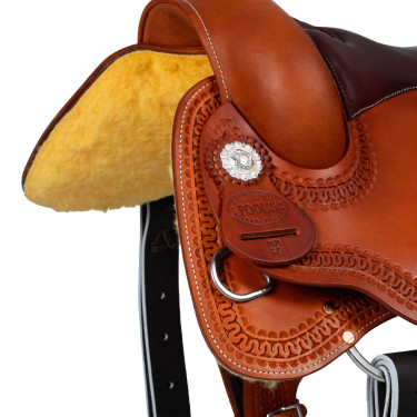 Selle Pool’s Reiner en rawhide 2020 Cognac Marron