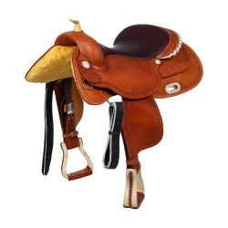 Selle Pool’s Reiner en rawhide 2020 Cognac Marron