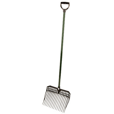 Fourche à copeaux EcoFork Kerbl avec manche Fourche à copeaux EcoFork Kerbl avec manche