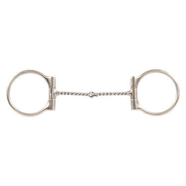 Mors en acier inoxydable avec bouche tordue en fil d'acier inoxydable fin Pool's