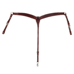 Collier de chasse western Pool's Marron Collier de chasse western Pool's Marron