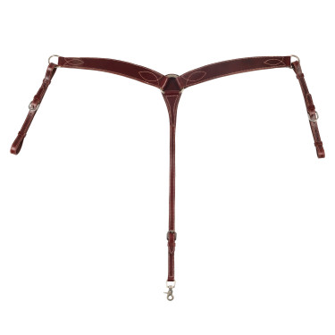 Collier de chasse western Pool's Marron Collier de chasse western Pool's Marron