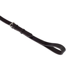 Collier de chasse anatomique 5 points Acavallo Marron foncé