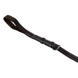 Collier de chasse anatomique 5 points Acavallo Marron foncé