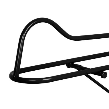 Support de selle mural pliant pour selle western Umbria Equitazione Noir