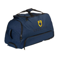 Sac trolley avec logo brodé Equestro Noir