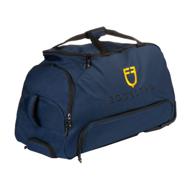 Sac trolley avec logo brodé Equestro Marine blazer Bleu marine Sac trolley avec logo brodé Equestro Marine blazer Bleu marine