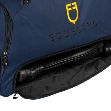 Sac trolley avec logo brodé Equestro Marine blazer Bleu marine Sac trolley avec logo brodé Equestro Marine blazer Bleu marine