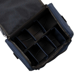 Sac de pansage poche zippée Equestro Marine Bleu marine