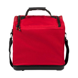 Sac de pansage poche zippée Equestro Bordeaux