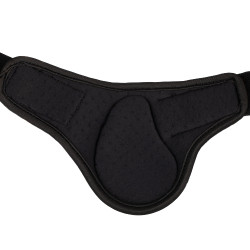 Protège-boulets en néoprène avec fermeture velcro Equestro Noir