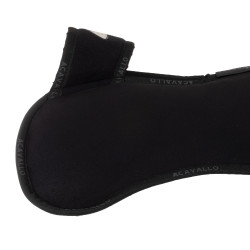 Amortisseur Piuma-FS WFS-FS avec poches en suède et rehausseur avant Acavallo Noir / blanc