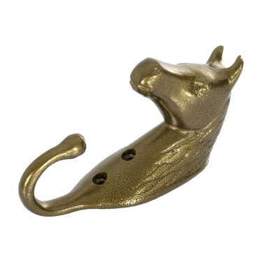 Crochet Porte-Bridon Tête de Cheval en Aluminium Coloré Umbria Equitazione Crochet Porte-Bridon Tête de Cheval en Aluminium Coloré Umbria Equitazione