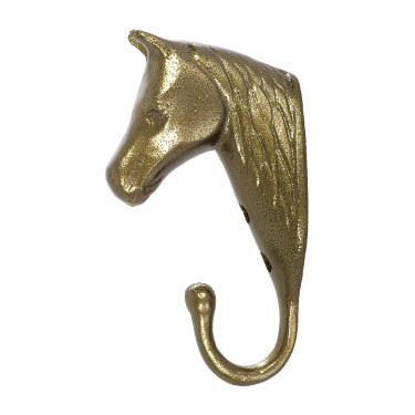 Crochet Porte-Bridon Tête de Cheval en Aluminium Coloré Umbria Equitazione Crochet Porte-Bridon Tête de Cheval en Aluminium Coloré Umbria Equitazione