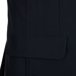 Veste de concours Homme en Tissu Stretch avec Poches Zippées Equestro Noir Veste de concours Homme en Tissu Stretch avec Poches Zippées Equestro Noir